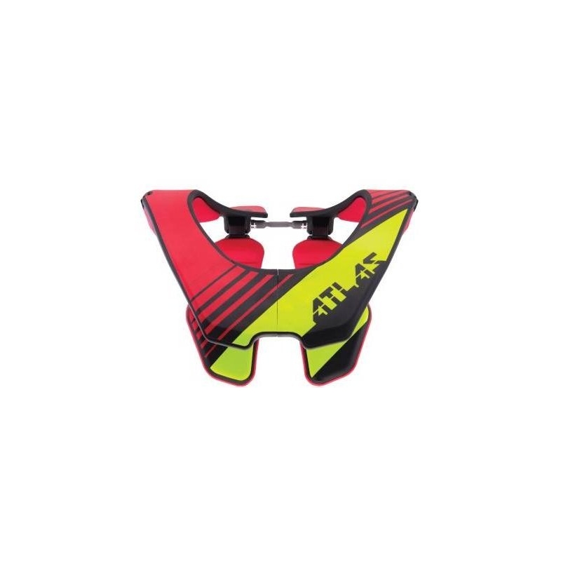 Varovalo za vratno hrbtenico Air Radioactive, ATLAS (fluo/rdeče)