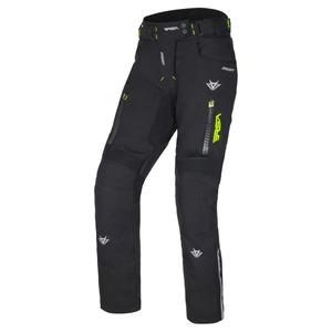 Ženske motoristične hlače RSA Greby 2 black-fluo yellow