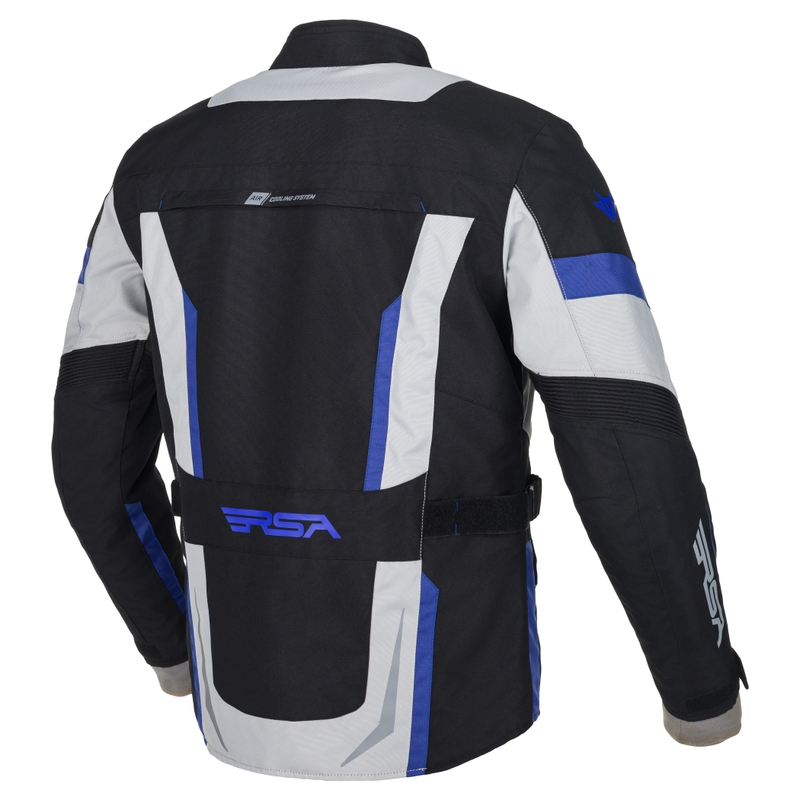 Motoristična jakna RSA EXO 2 black-grey-blue