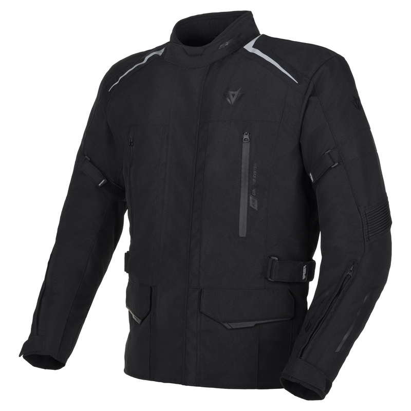 Motoristična jakna RSA EXO 2 črne barve