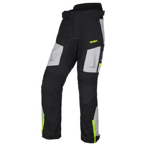 Motoristične hlače RSA EXO 2 črno-sivo-fluo rumene