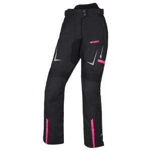 Ženske motoristične hlače RSA EXO 2 Black and Pink