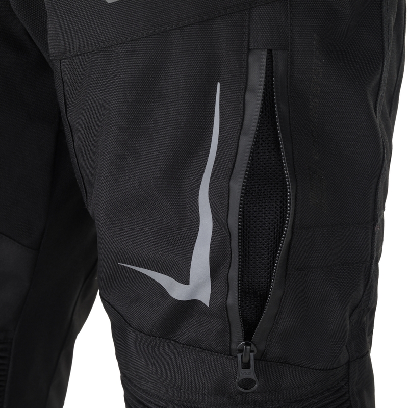 Ženske motoristične hlače RSA EXO 2 črno-roza