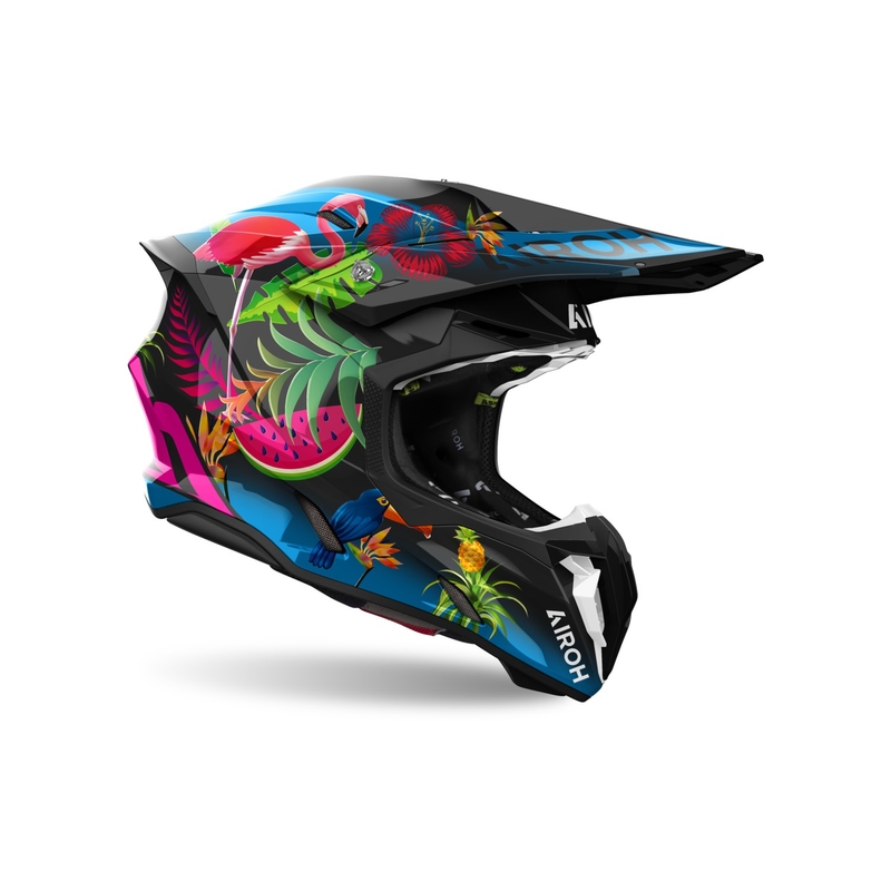 Motokros čelada Airoh Twist 3 Amazonia glossy