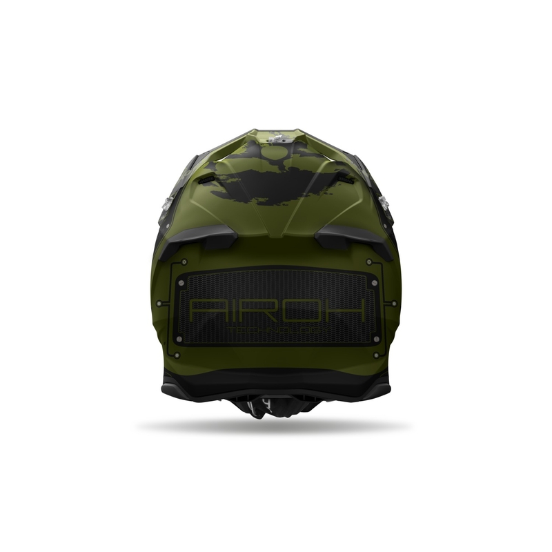 Motokros čelada Airoh Twist 3 Military mat