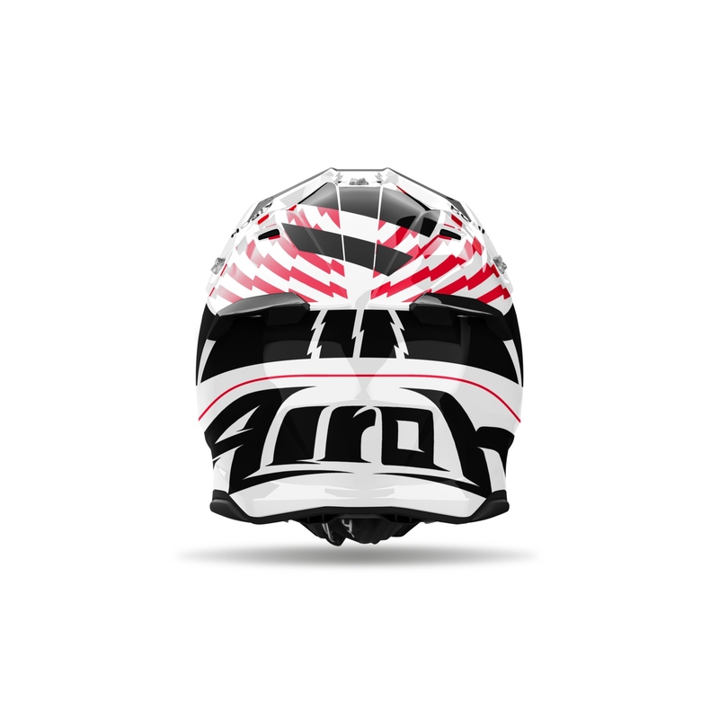 Motokrosová helma Airoh Twist 3 Thunder 2024 lesklá červená