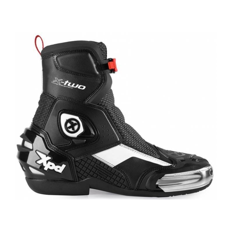 Motoristični škornji XPD X-Two črno-beli