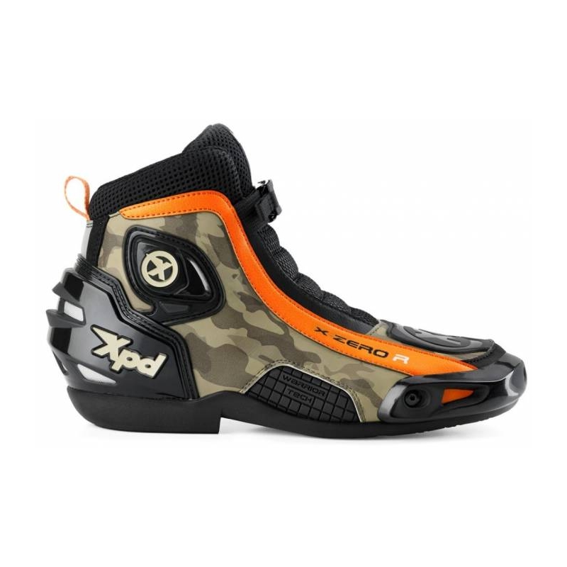 Motoristični škornji XPD X-Zero R black-camo-orange