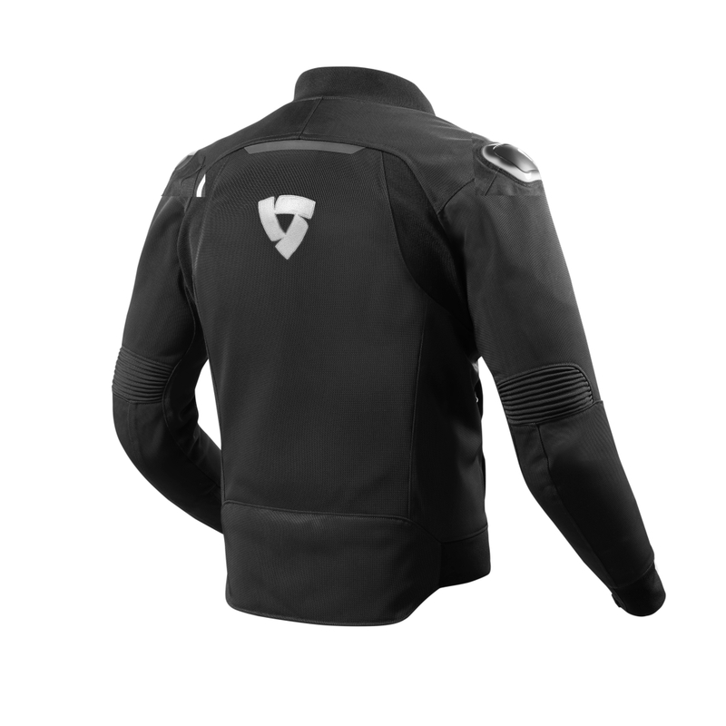 Revit Traction Black and White Motorcycle Jacket razprodaja