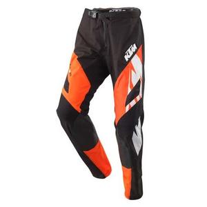 Motokros hlače KTM Pounce črno-oranžno-bele