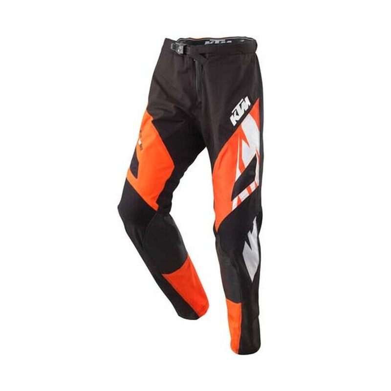 Motokros hlače KTM Pounce črno-oranžno-bele