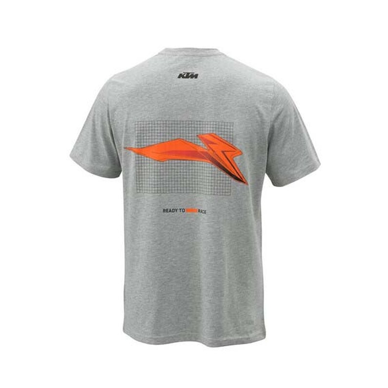 Majica KTM Grid Tee siva razprodaja