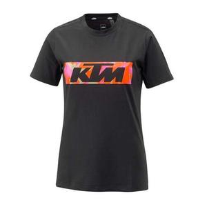Ženska majica KTM Camo Tee black