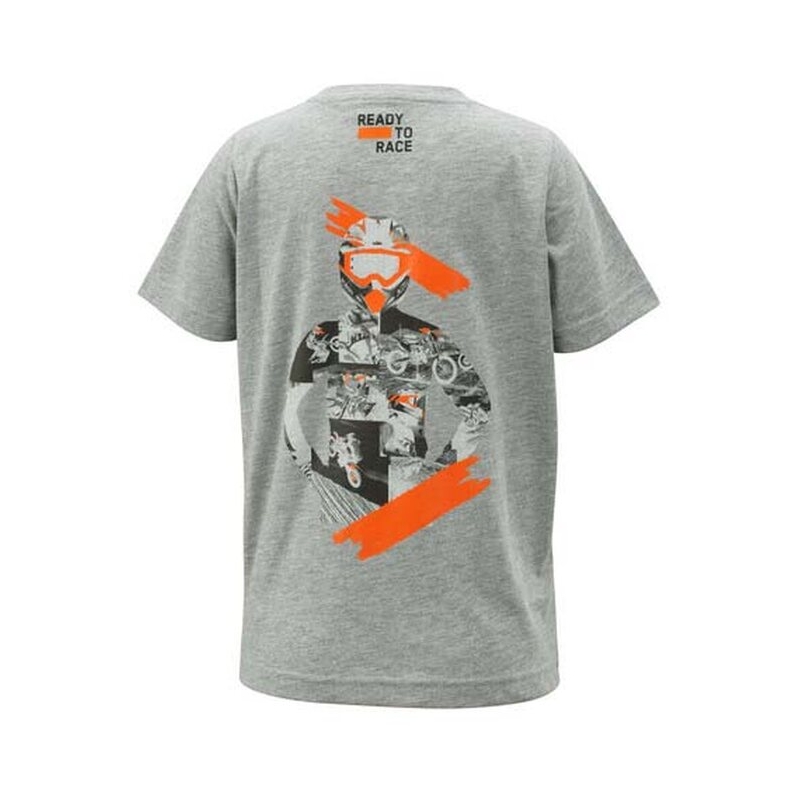 Otroška majica KTM Hero Tee siva