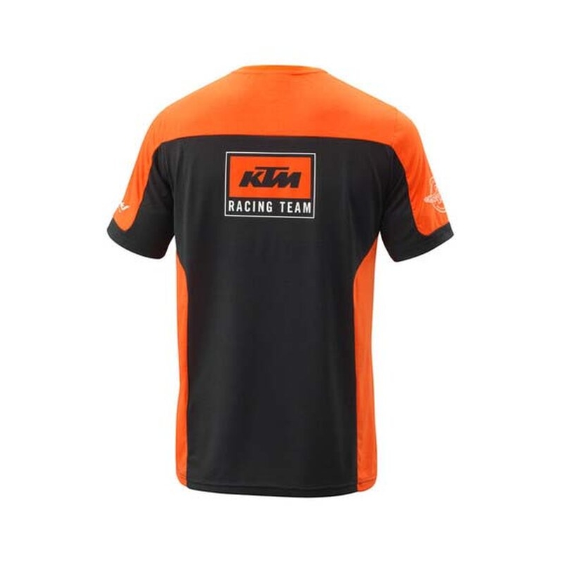 Ekipna majica KTM črno-oranžna