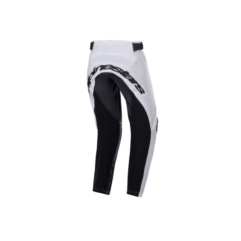 Otroške motokros hlače Alpinestars Racer Lucent Belo-Črno-Fluto Rumene
