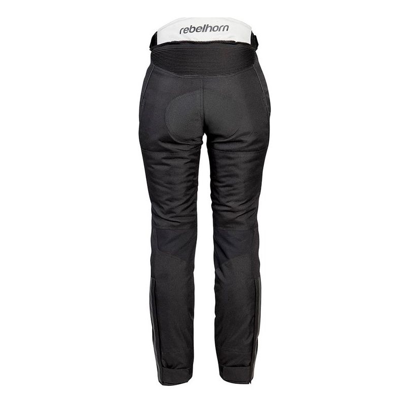 Rebelhorn Puna Black and Grey motoristične hlače za ženske