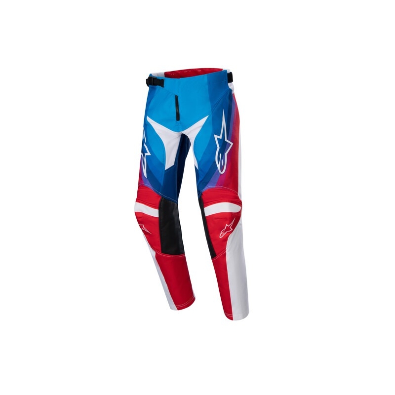 Alpinestars Racer Pneuma 2024 Otroške motokros hlače White-Blue-Red
