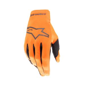 Alpinestars Radar 2024 otroške rokavice za motokros oranžno-črne barve