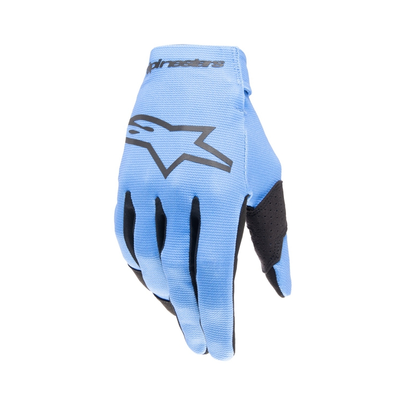 Alpinestars Radar 2024 otroške rokavice za motokros svetlo modro-črna