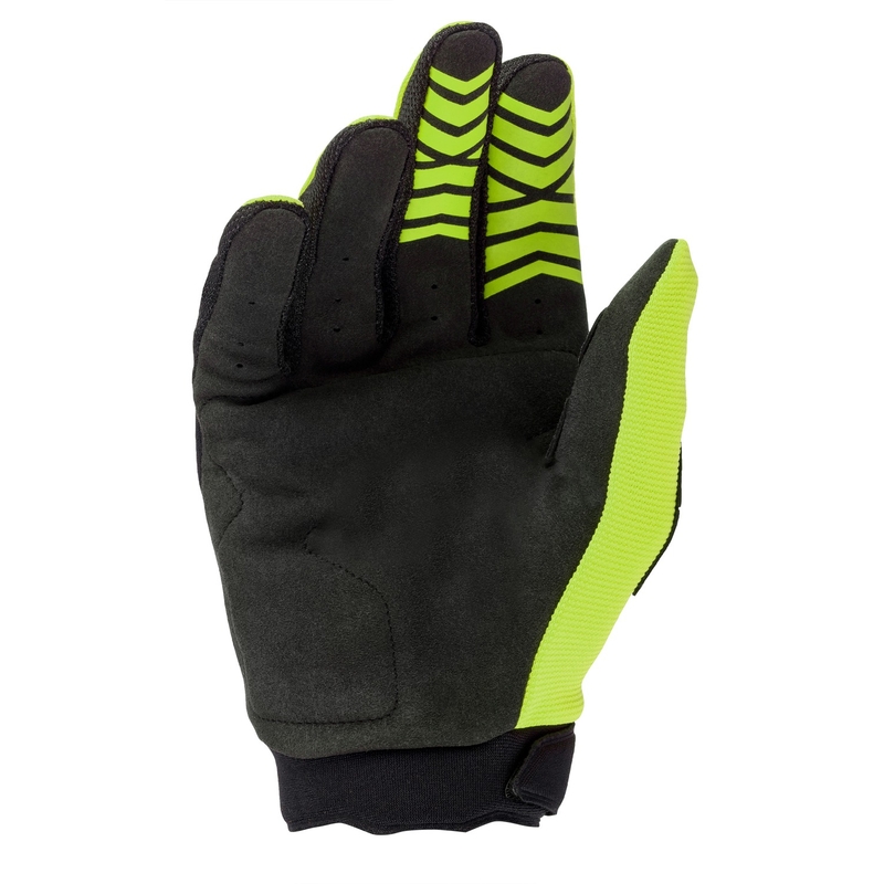 Otroške motokros rokavice Alpinestars Full Bore Fluo Yellow-Black