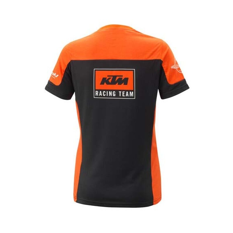 Ženska majica KTM Team črno-oranžna