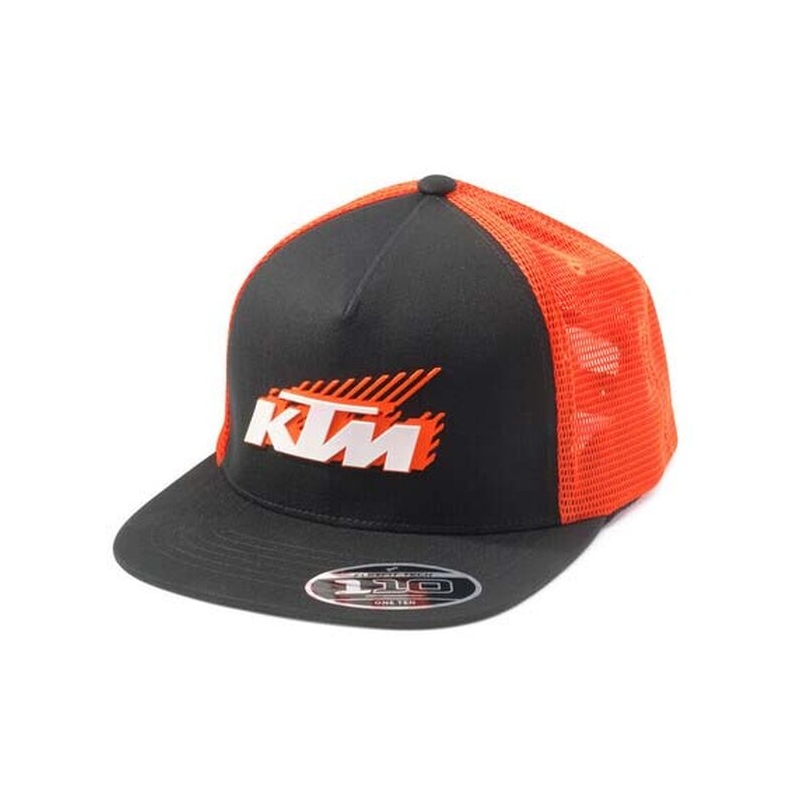 KTM MX Trucker kapa črno-oranžna