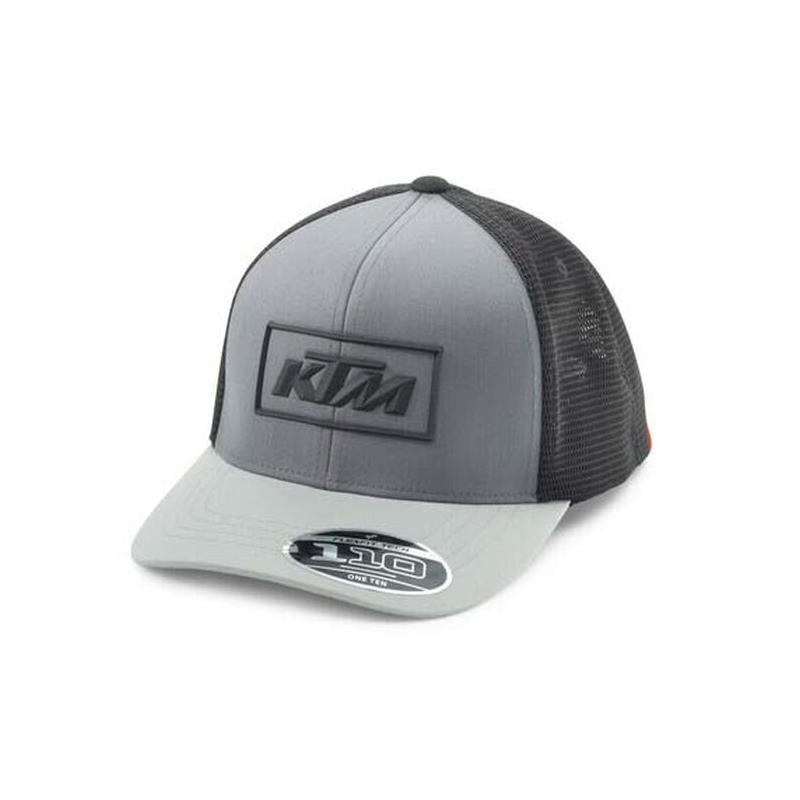 KTM Outline Trucker Otroška kapa sivo-črna
