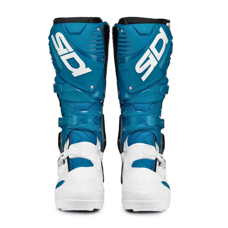 Motoristični škornji SIDI CROSSFIRE 3 SRS belo-modri