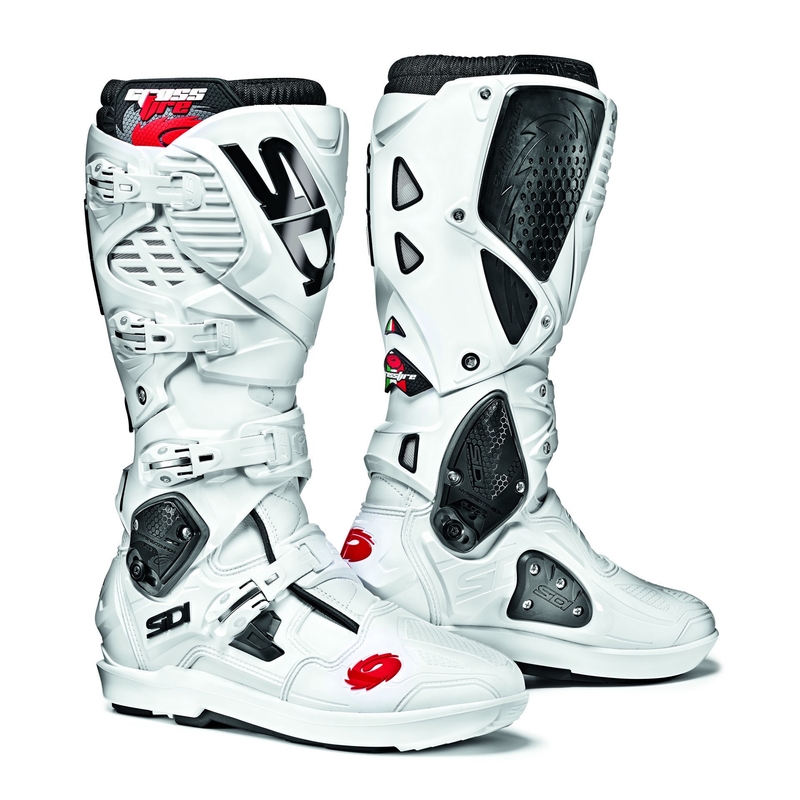 Motoristični škornji SIDI CROSSFIRE 3 SRS white