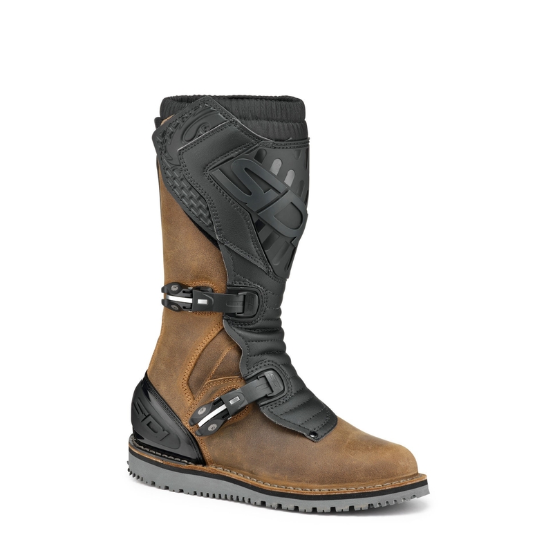 Motoristični škornji SIDI TRIAL ZERO.2 brown-black