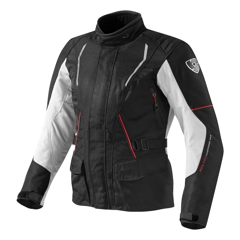 Ženska motoristična jakna Revit Monroe Black and Silver
