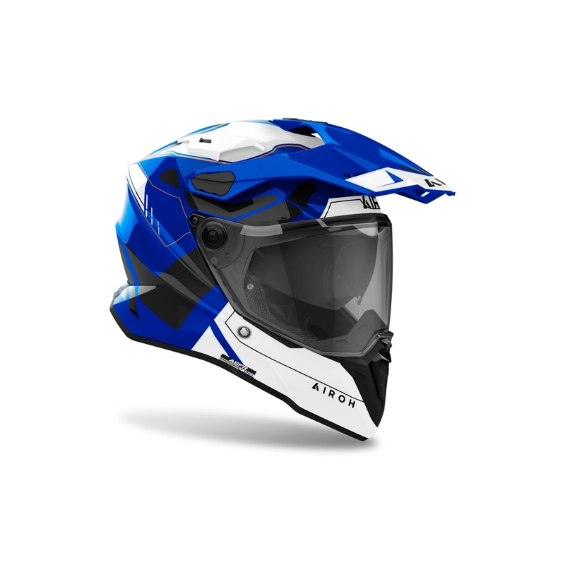 Enduro čelada Airoh Commander 2 Reveal svetleče modra