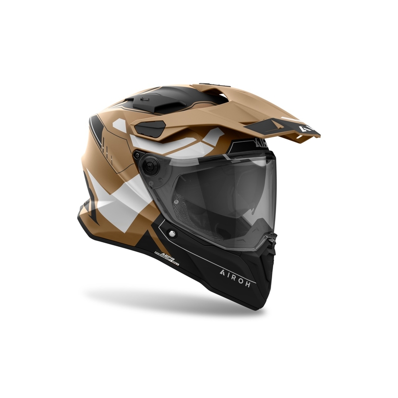 Čelada Airoh Commander 2 Reveal Enduro, mat peščena