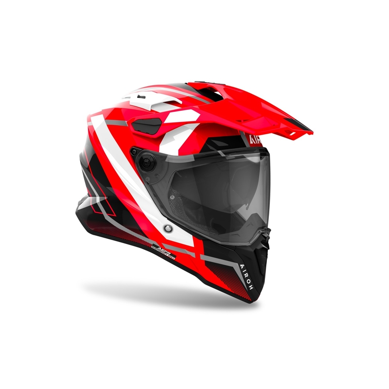 Enduro čelada Airoh Commander 2 Mavick sijajno rdeča