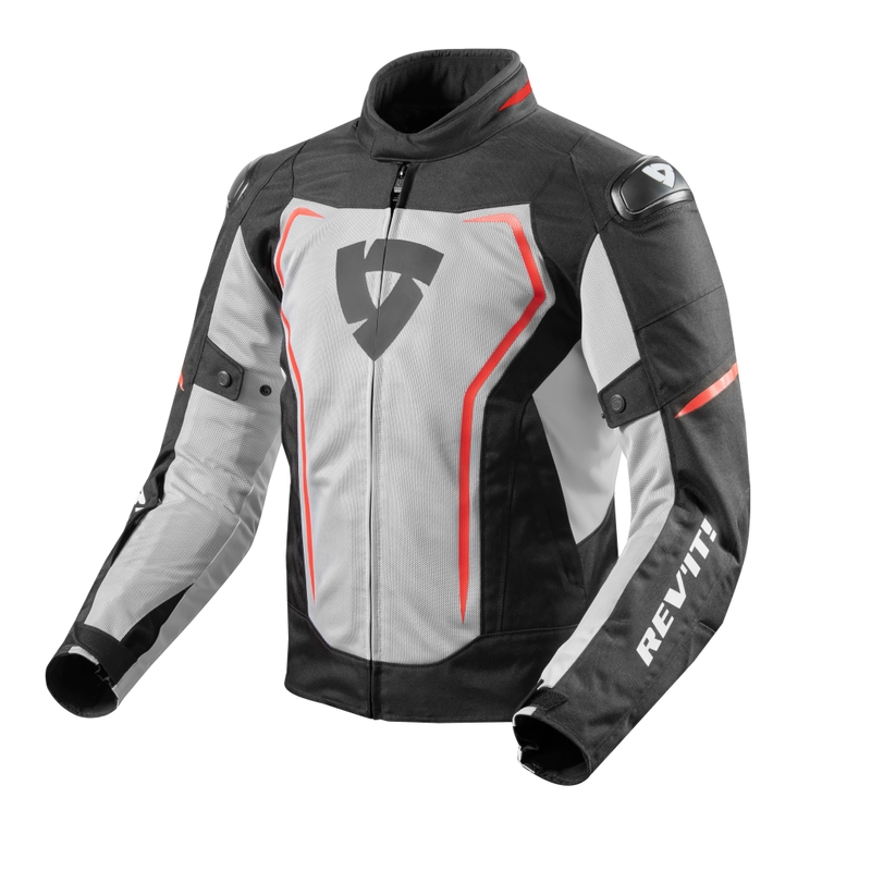 Motoristična jakna Revit Vertex air black-red razprodaja