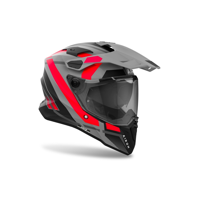Čelada Airoh Commander 2 Mavick Enduro mat oranžna