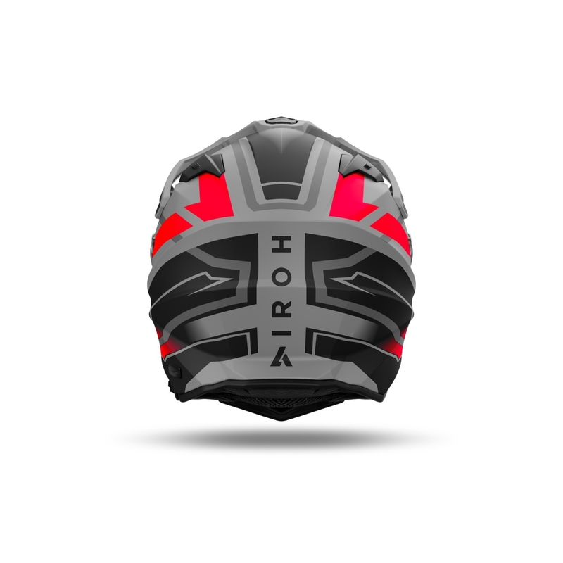 Čelada Airoh Commander 2 Mavick Enduro mat oranžna