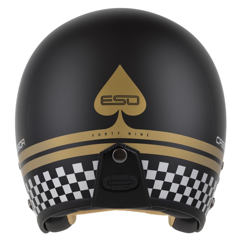 Cassida Eso Forty Nine Odprta čelada Black Pearl-Gold-Grey
