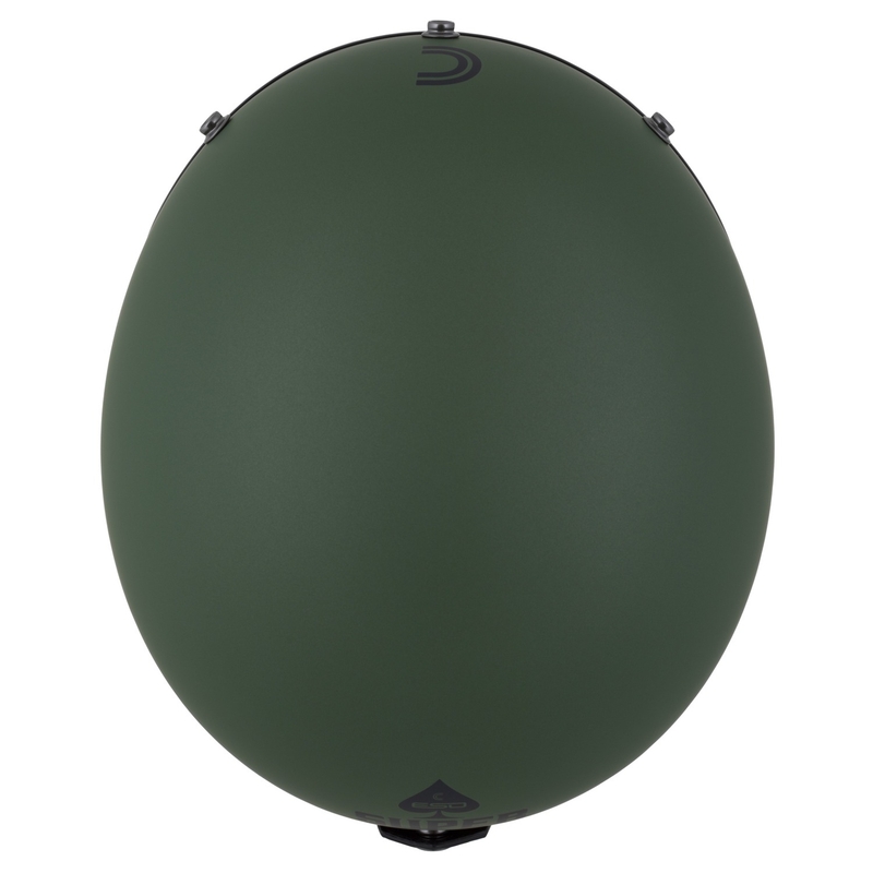 Odprta čelada Cassida Eso Super Hooligan črna mat-metallic green