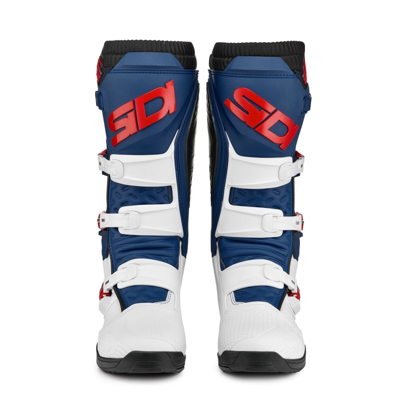 Motoristični škornji SIDI X POWER SC white-blue-red