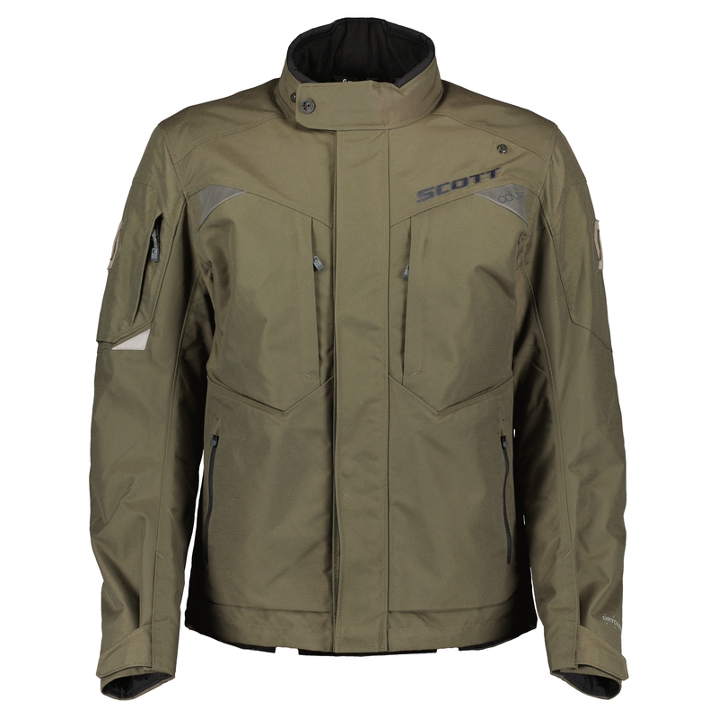 Motoristična jakna SCOTT ADV TERRAIN DRYO black-green