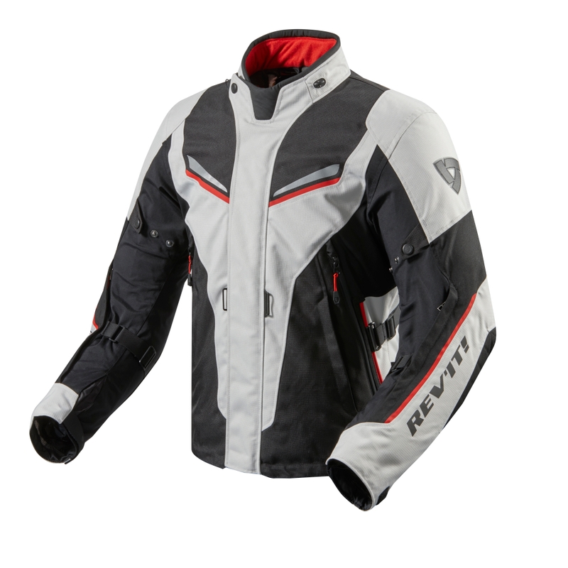 Revit Vapor 2 Black and Silver Motorcycle Jacket razprodaja