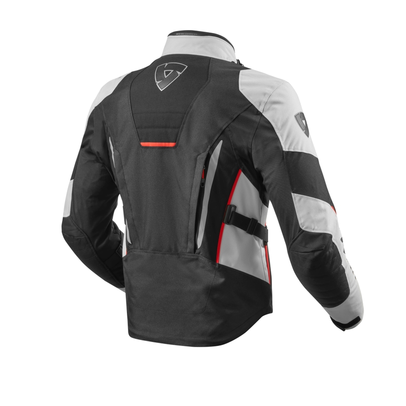 Revit Vapor 2 Black and Silver Motorcycle Jacket razprodaja