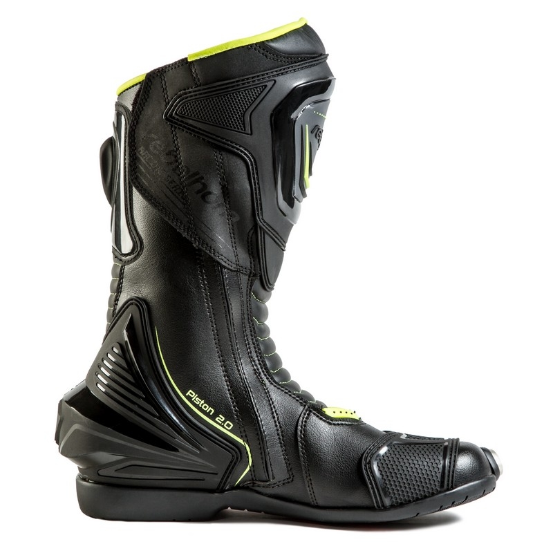 Rebelhorn Piston II CE black-fluo yellow motoristični škornji razprodaja
