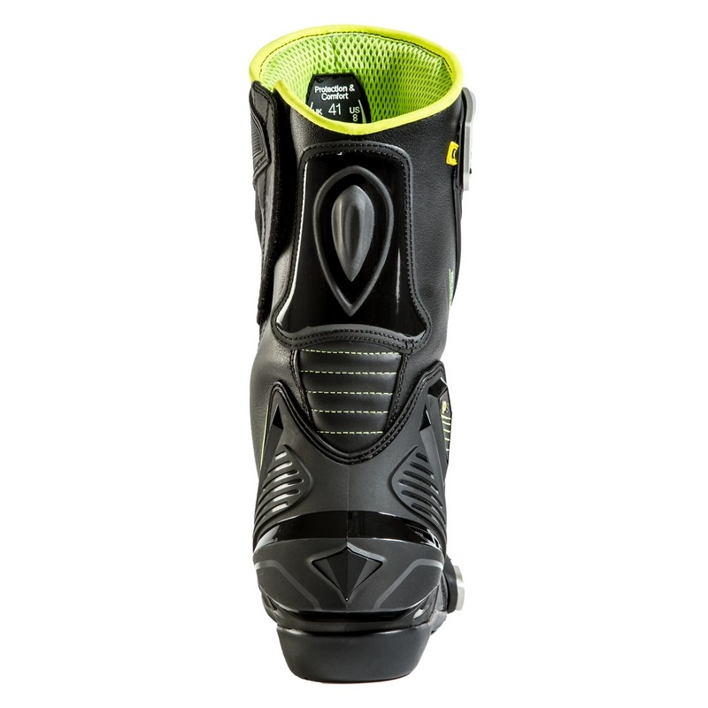 Rebelhorn Piston II CE black-fluo yellow motoristični škornji razprodaja