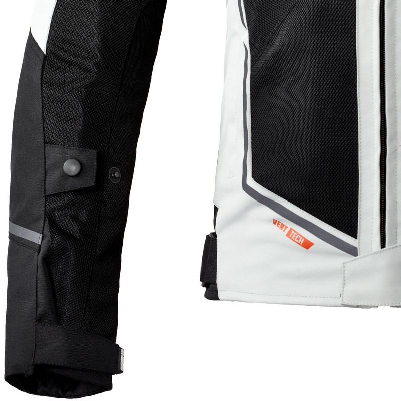 Moto jakna Ozone Jet II sivo-črna razprodaja