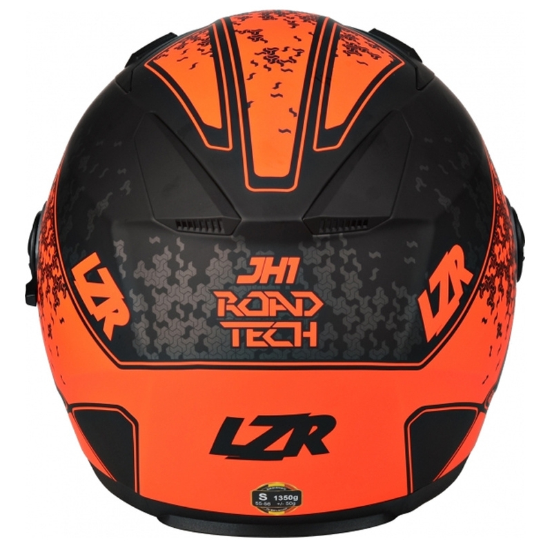 Odprta čelada Lazer JH-1 Road Tech black-fluo red razprodaja