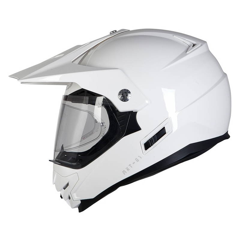 Enduro čelada Ozone MXT-01 Pinlock Ready bela