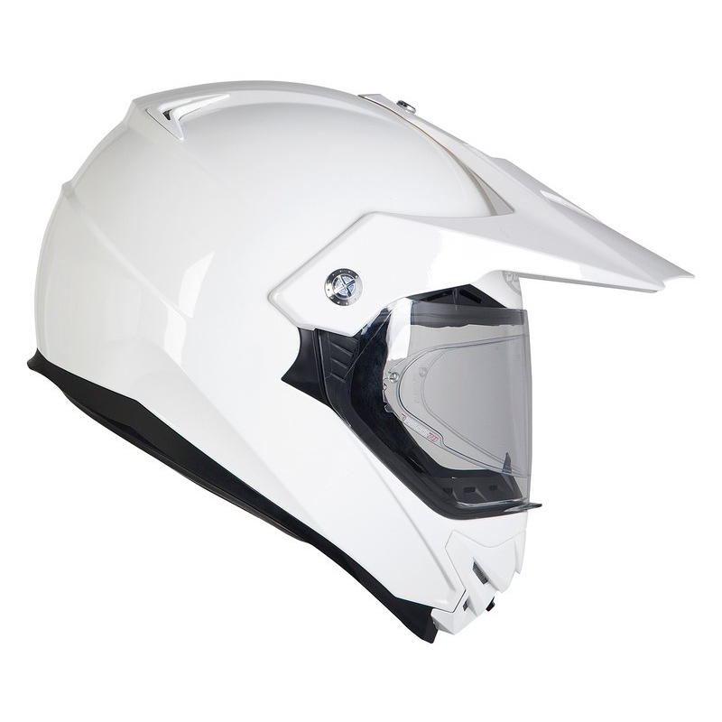 Enduro čelada Ozone MXT-01 Pinlock Ready bela